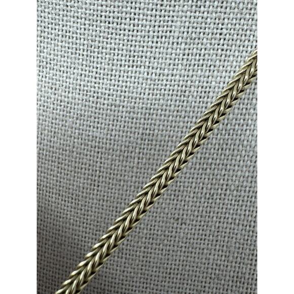 MAZZA BARTHOLOMEW SIGNED 14k YELLOW GOLD MABE BLISTER PEARL Pendant Necklace - Picture 13 of 15